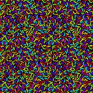 bright abstract rainbow colors seamless pattern