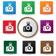 Camera buttons vector N2