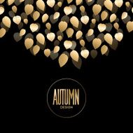 Gold fall design N14