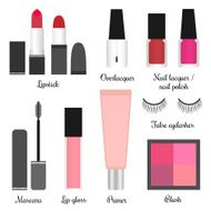 Cosmetics for a make-up set 1