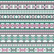 Seamless pattern with ethnic motifs