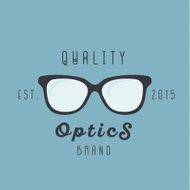 Glasses logos brand trend sign illustration vector
