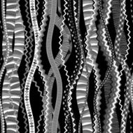 Ethnic ornament abstract geometric seamless fabric pattern