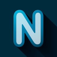 Volume icons alphabet N N6