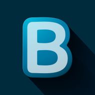 Volume icons alphabet B N6