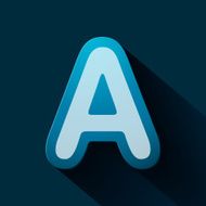 Volume icons alphabet A N5