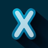 Volume icons alphabet X N5