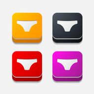 square button trunks N18