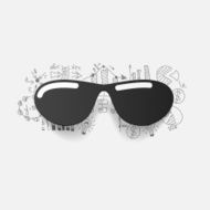 Drawing business formulas sunglasses N36