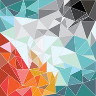 Abstract triangle background N11