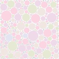 Pastel circle background