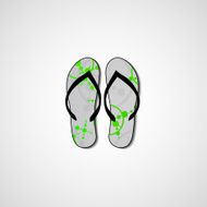 Abstract illustration on flip flops N26