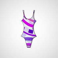 female swimsuit isolated N30