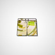 Abstract illustration on shorts N29