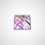 Abstract illustration on shorts N30