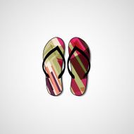 Abstract illustration on flip flops N30