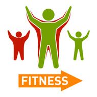 Slim and Fat Peple Figires Fitness Progress Body Vector