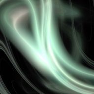 Digital Fractal on Black N1189