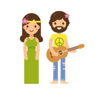 Hippie Couple N2