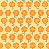 Floral seamless pattern Flowers background N6