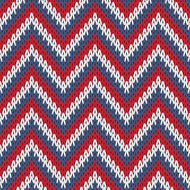 Knitted seamless pattern background Vector illustration