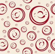 Vector donuts pattern