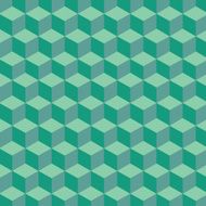 green hexagon