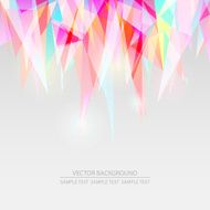 Abstract Triangle Shape Background for Web Design