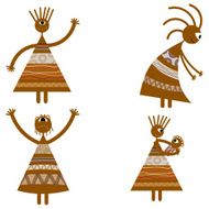 Tribal African womans