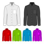 Shirt in various colors