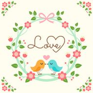 floral frame N33