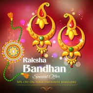 Offer on jewelry for Raksha Bandhan