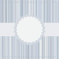 Template frame design for greeting card EPS 8