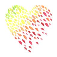 Lovely autunm heart