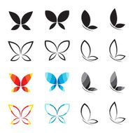 Vector group of butterfly