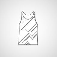 Abstract illustration on singlet N99