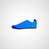 Abstract illustration on sneakers N32