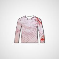 Abstract illustration on sweater N37