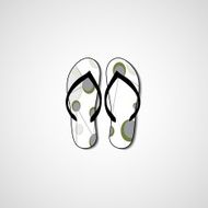 Abstract illustration on flip flops N38