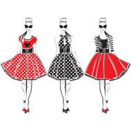Checkered dresses