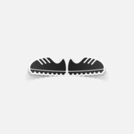 realistic design element sneakers N59