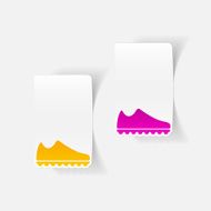 realistic design element sneakers N60