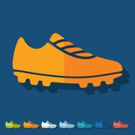 Flat design sneakers N23