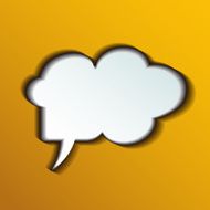 Vibration of speech bubble