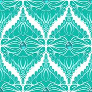 Vintage seamless pattern with gemstones