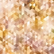 Triangle autumn color background