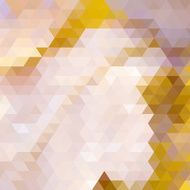 Autumn colorful background made of triangles