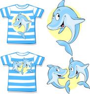 kid shirt with dolphin N2