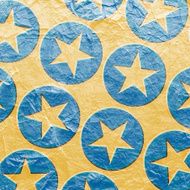 grunge background with stars in circles N2