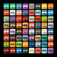 Flat design sunglasses N23